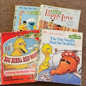 Sesame Street Little Golden Books Set